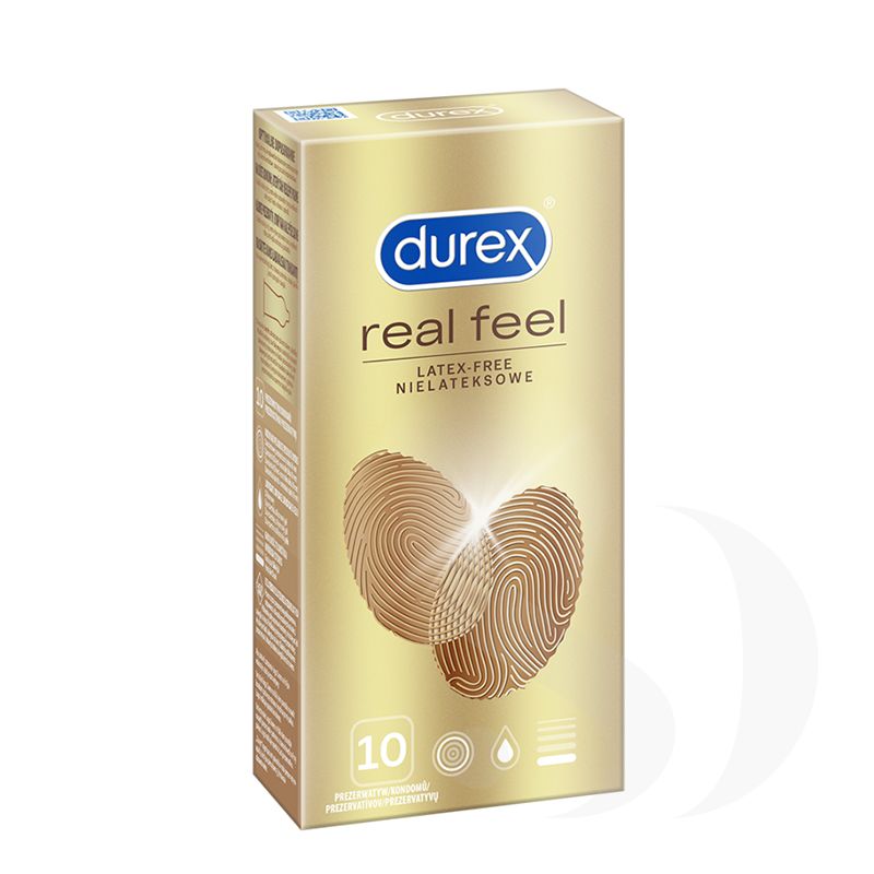 Durex Real Feel prezerwatywy nielateksowe 10 szt.