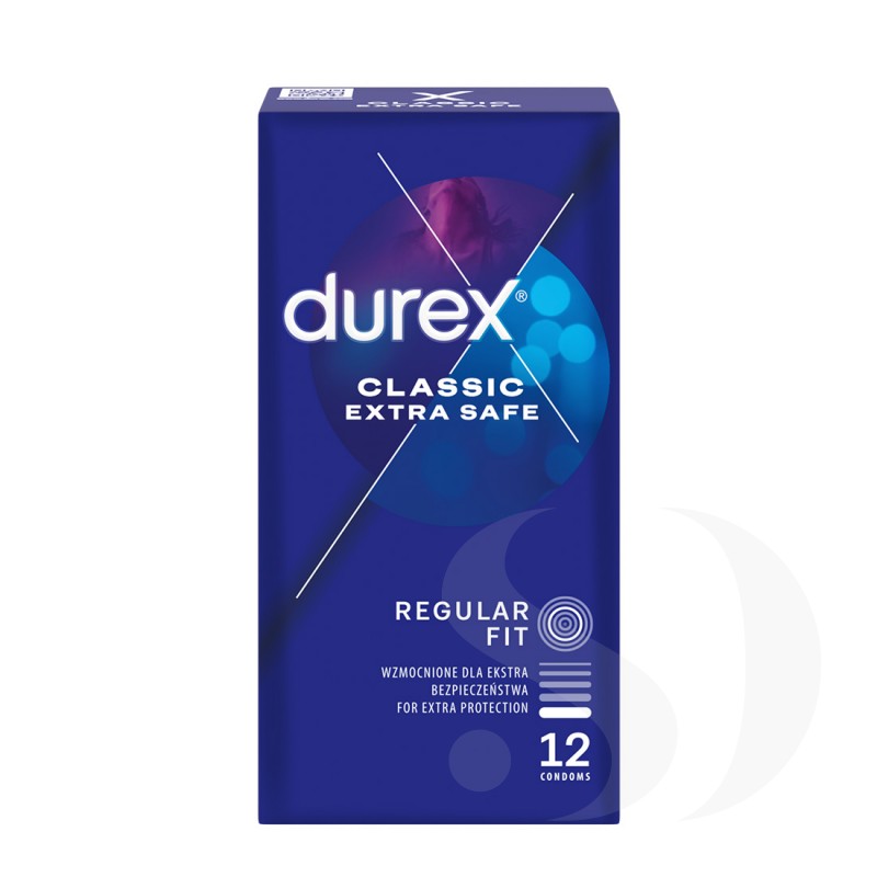 Durex Extra Safe prezerwatywy pogrubione 12 szt.