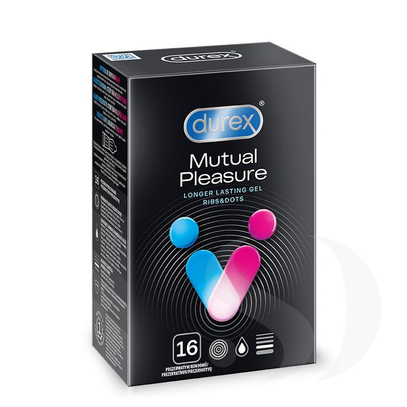 Durex Mutual Pleasure prezerwatywy dla obojga partnerów 16 szt.
