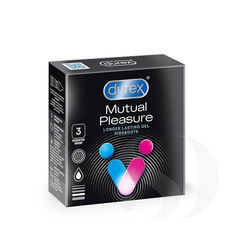Durex Mutual Pleasure prezerwatywy dla obojga partnerów 3 szt.